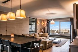 Res. Zonnekring 10.01 - Grandioos appartement met drie slaapkamers - Fantastische vergezichten van op de 10de verdieping - Rechtstreekse toegang tot h...