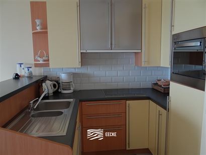 TE HUUR OP JAARBASIS - gemeubeld - studio met slaaphoek - panoramisch zicht over vaargeul met zonovergoten terras - zijdelings zeezicht - ingerichte k...
