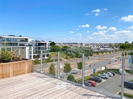 TE HUUR OP JAARBASIS - Ongemeubeld appartement in nieuwe residentie - Grote terrassen rondom rond - Appartement is volledig geschilderd en instapklaar...
