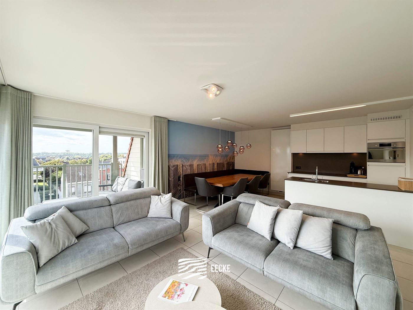 Sailor's Beach - Villa Capricia 0402 - Recent instapklaar duplexappartement met drie slaapkamers - Zongericht met zicht vanop de vierde en vijfde verd...