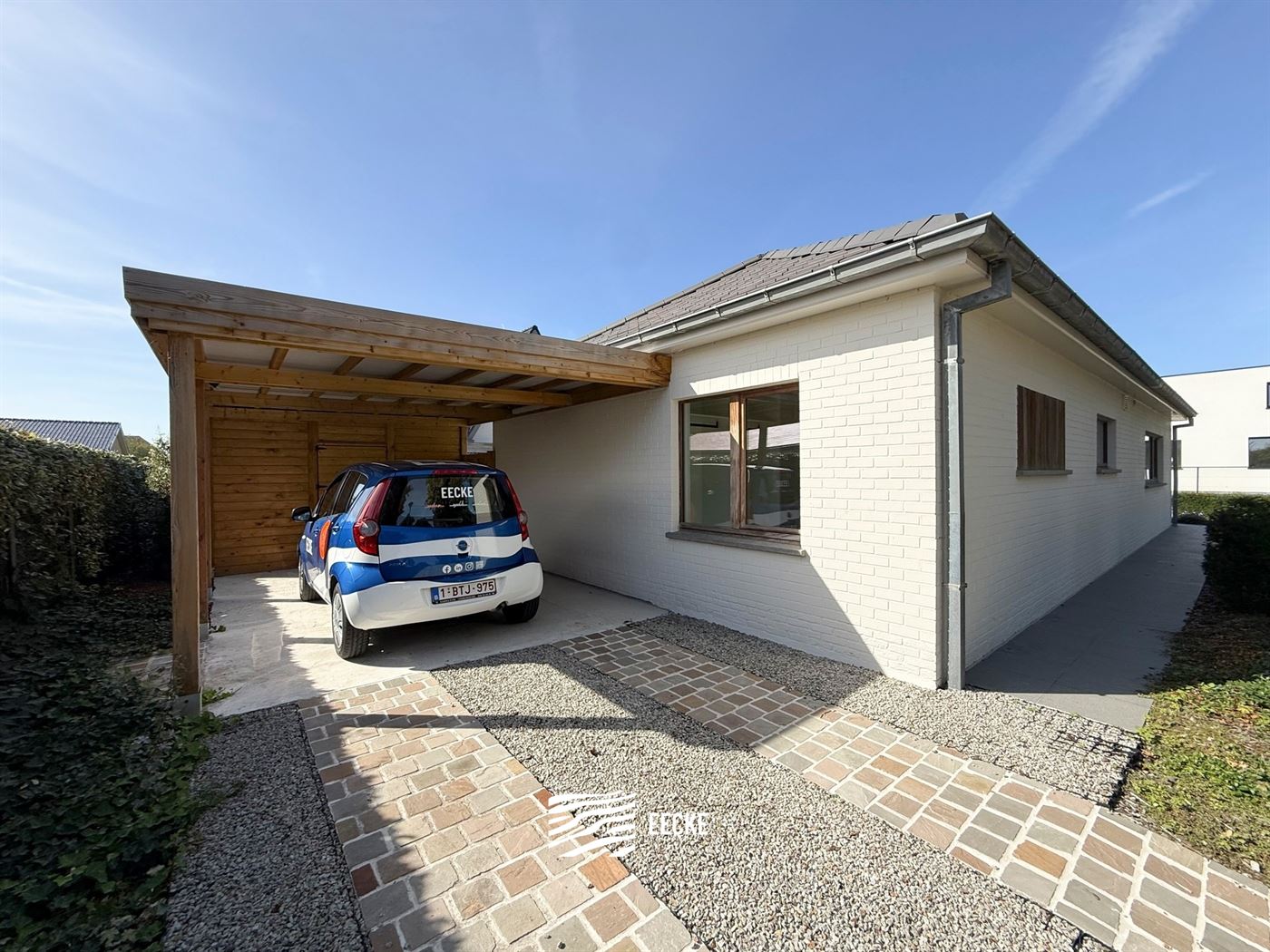 Villa Houtsaeger - Maison de plain-pied entièrement rénovée - À quelques pas des commerces de proximité à Koksijde-Village - Entrée avec toilet...