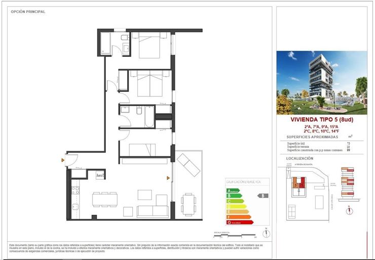 Foto 19 : Penthouse te  Calpe (Spanje) - Prijs € 325.000