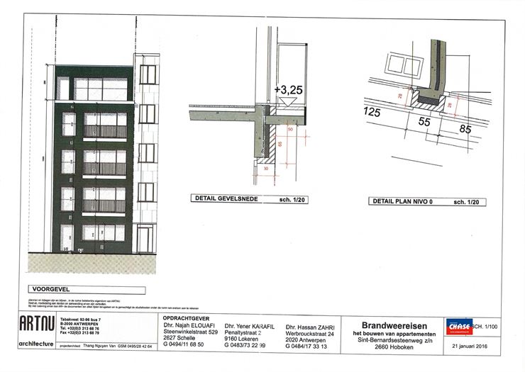 Foto 6 : Bouwgrond te 2660 HOBOKEN (België) - Prijs € 225.000
