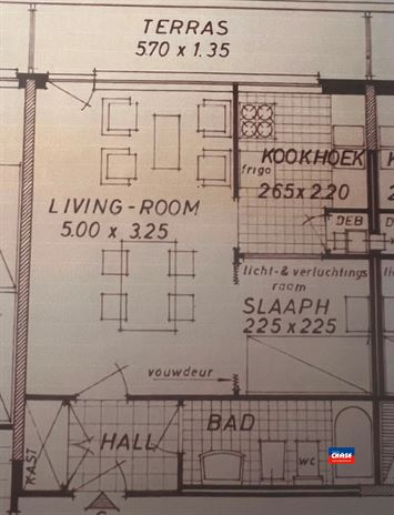 Foto 9 : Studio(s) te 2660 HOBOKEN (België) - Prijs &euro; 675