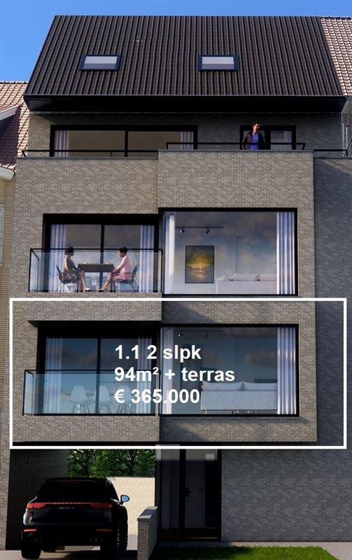 Foto 2 : Appartement te 8670 KOKSIJDE (België) - Prijs € 365.000