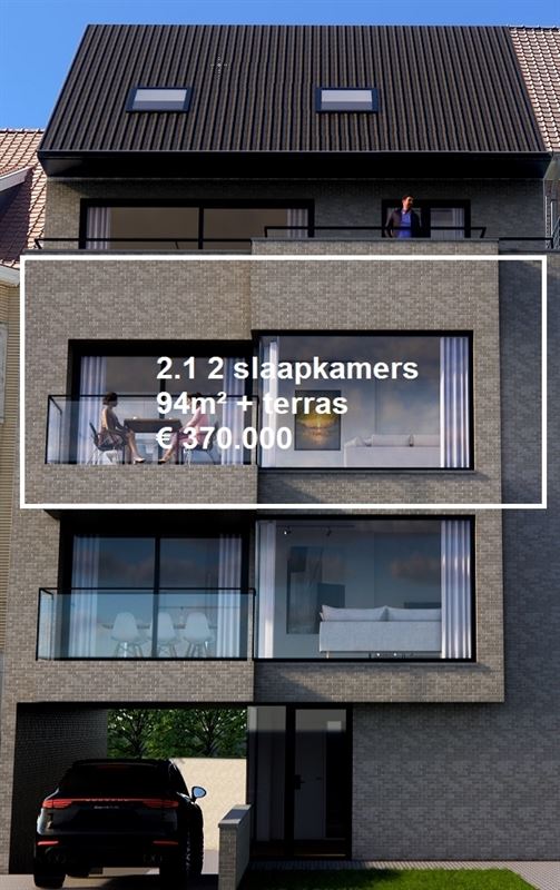 Foto 3 : Appartement te 8670 KOKSIJDE (België) - Prijs € 370.000
