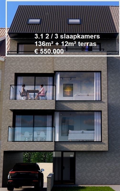 Foto 4 : Appartement te 8670 KOKSIJDE (België) - Prijs € 550.000