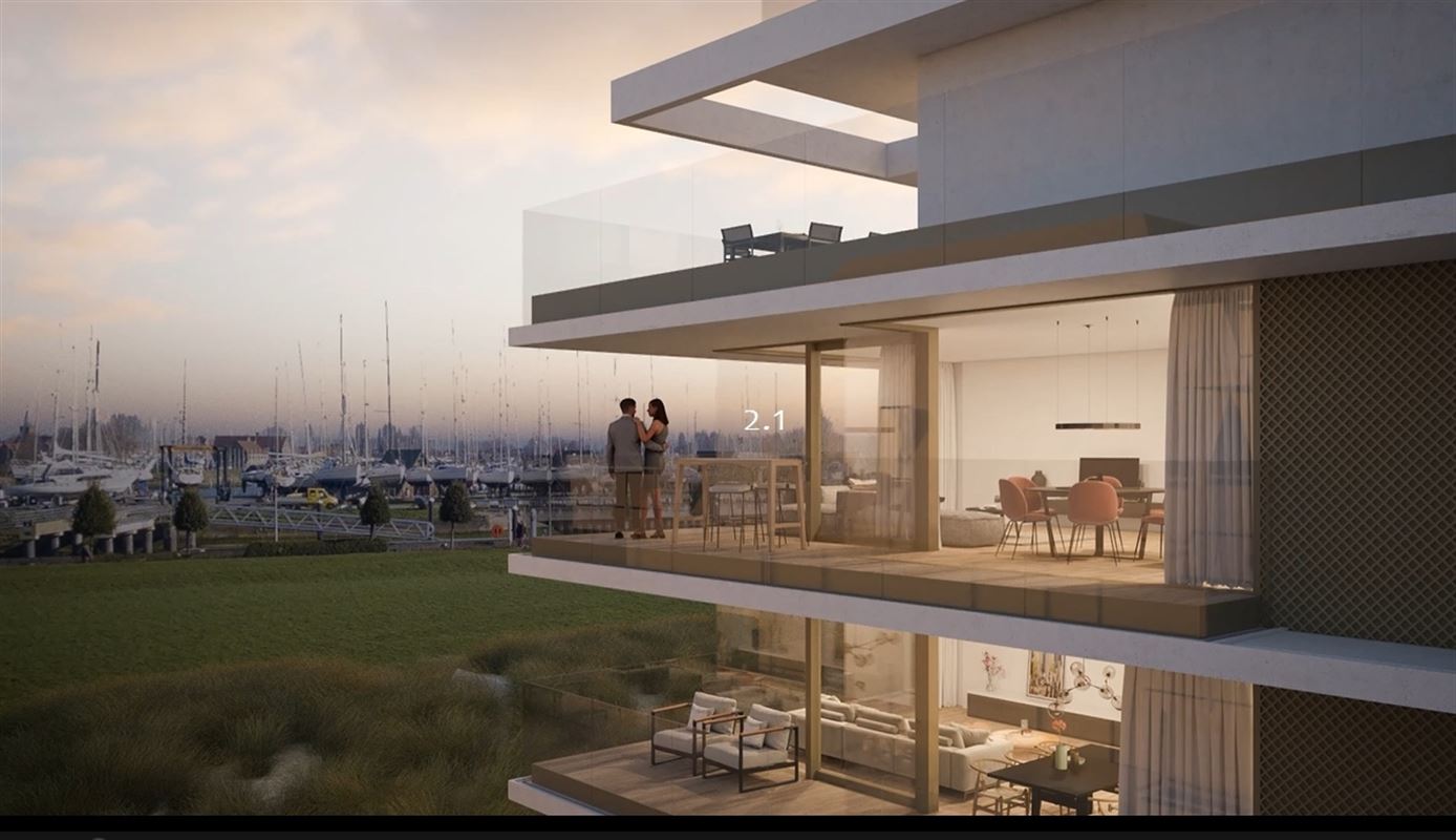 Foto 2 : Appartement te 8620 NIEUWPOORT (België) - Prijs € 1.050.000