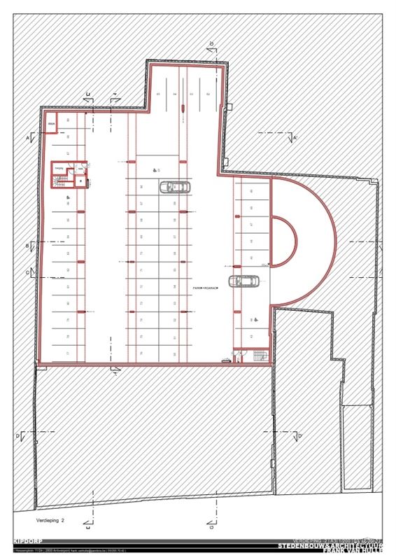 Parkeerplaats In overdekt gebouw bouwjaar 2014