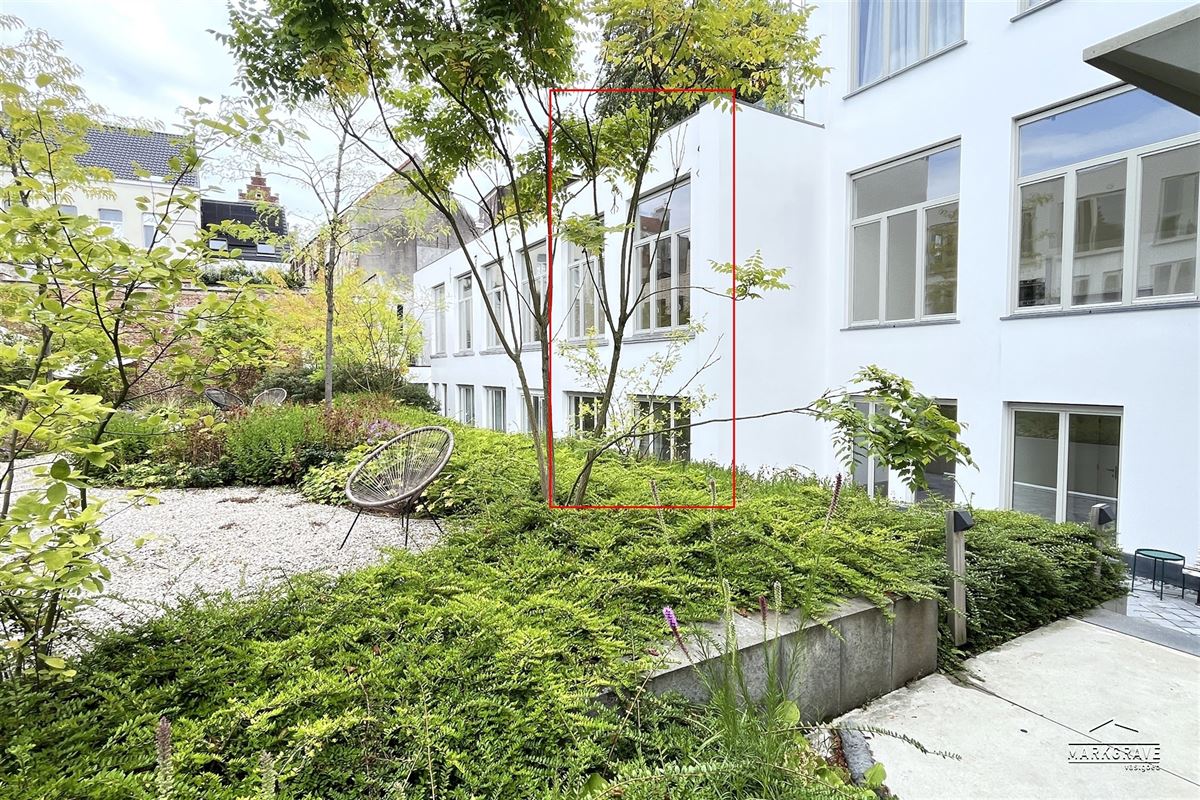 Appartement in Monumentaal complex met gemeenschappelijke tuin