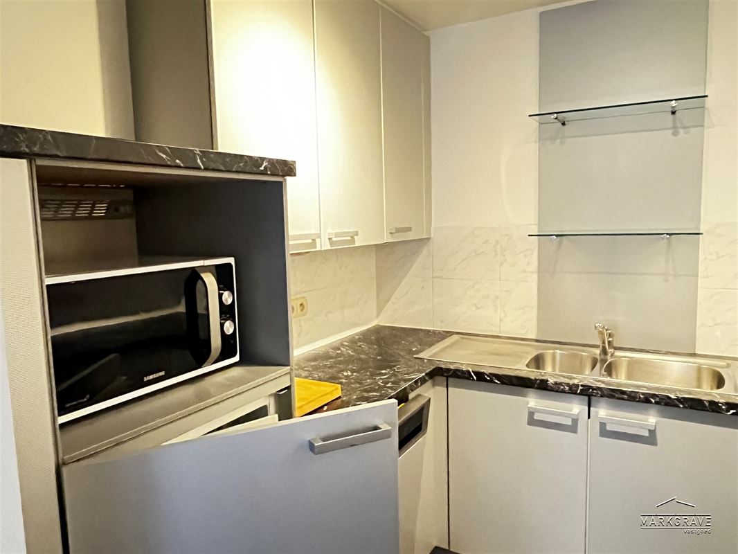 Gelijkvloers appartement met 1 slp en ondergrondse parking