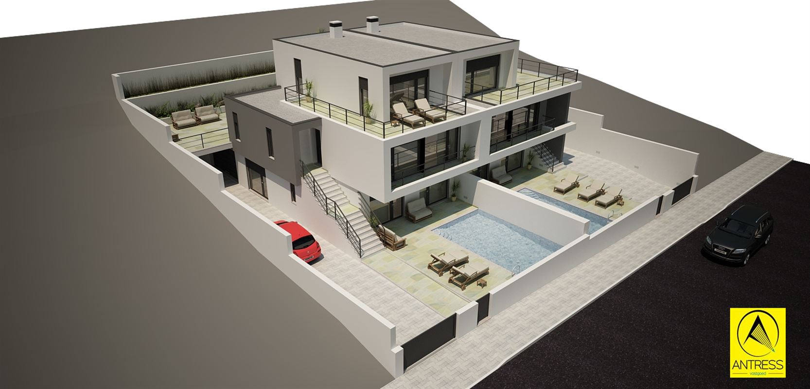 Prachtige nieuwbouw villa's in een gezellig kustdorp op een uur van Lissabon, bijzonder belastingsregime van toepasing.