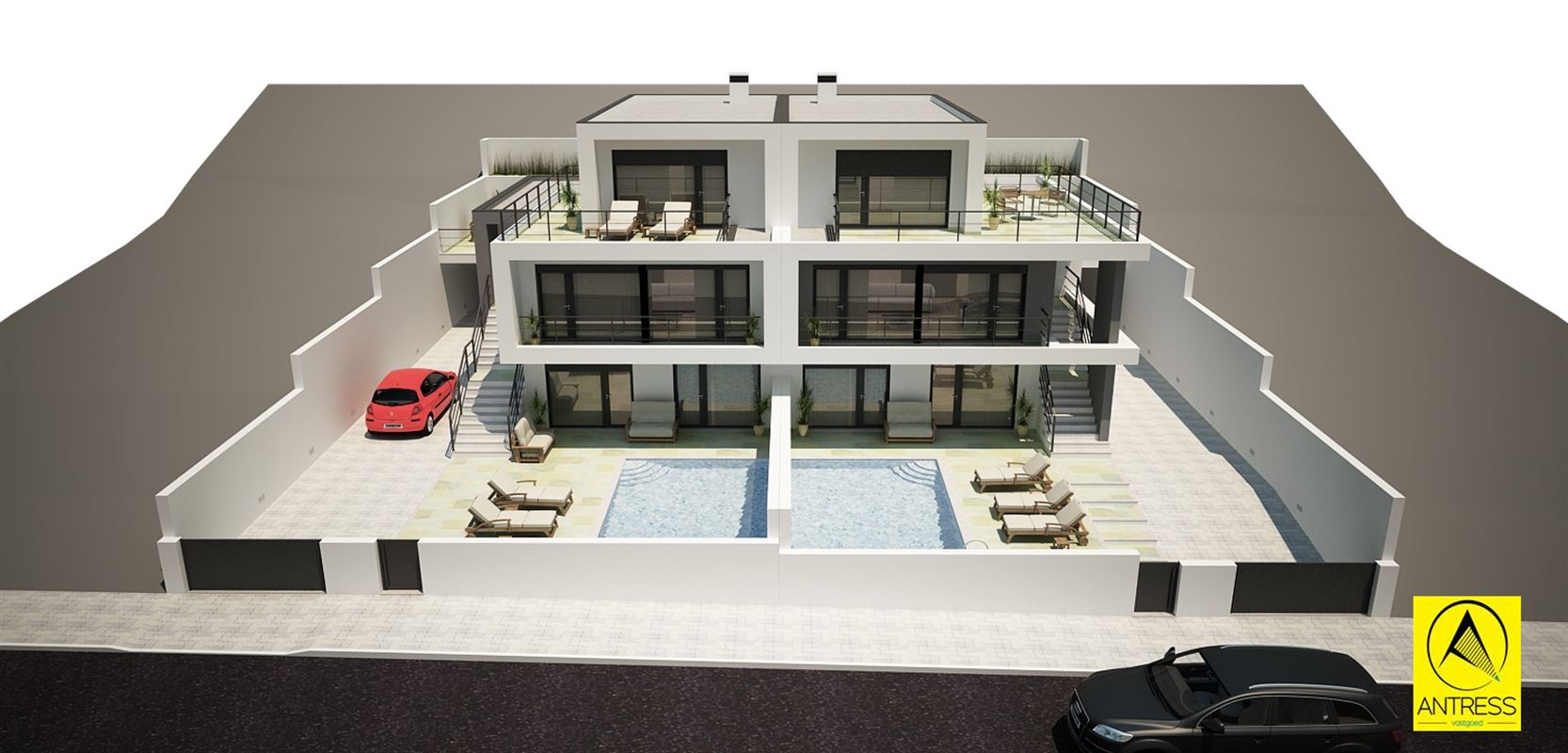 Prachtige nieuwbouw villa's in een gezellig kustdorp op een uur van Lissabon, bijzonder belastingsregime van toepasing.