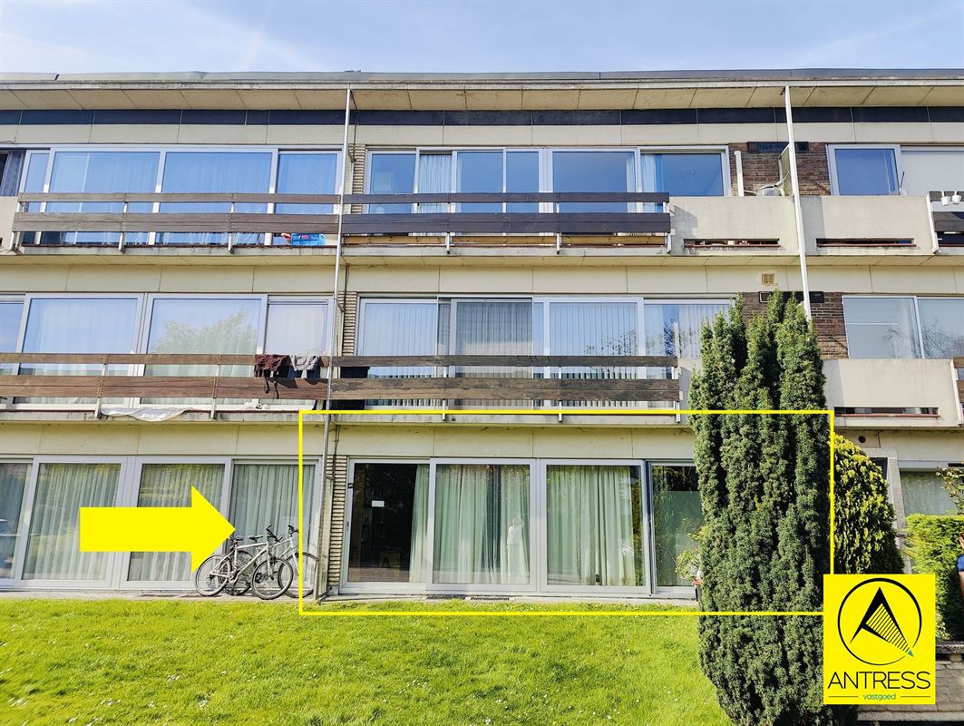 Gelijkvloers appartement met 3 slaapkamers