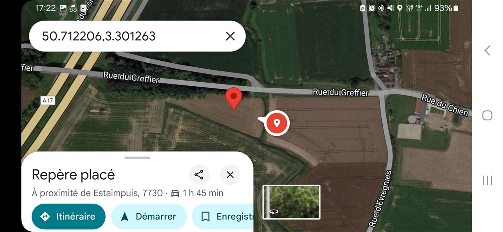 Image 8 : Terrain à 7730 EVREGNIES (Belgique) - Prix 22.500 €