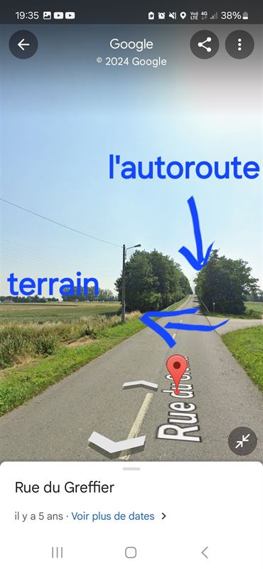 Image 6 : Terrain à 7730 EVREGNIES (Belgique) - Prix 22.500 €