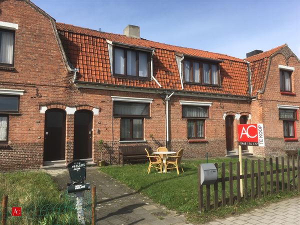Woning met tuin en achteruitweg