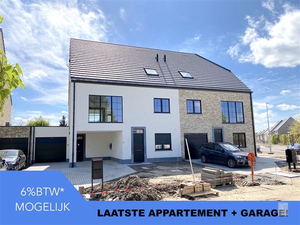 Ruim 3-slaapkamer appartement met terras.