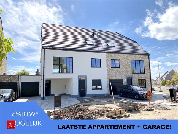 Ruim 3-slaapkamer appartement met terras.