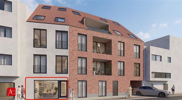 Handelsgelijkvloers op toplocatie te Sint-Gillis-Waas