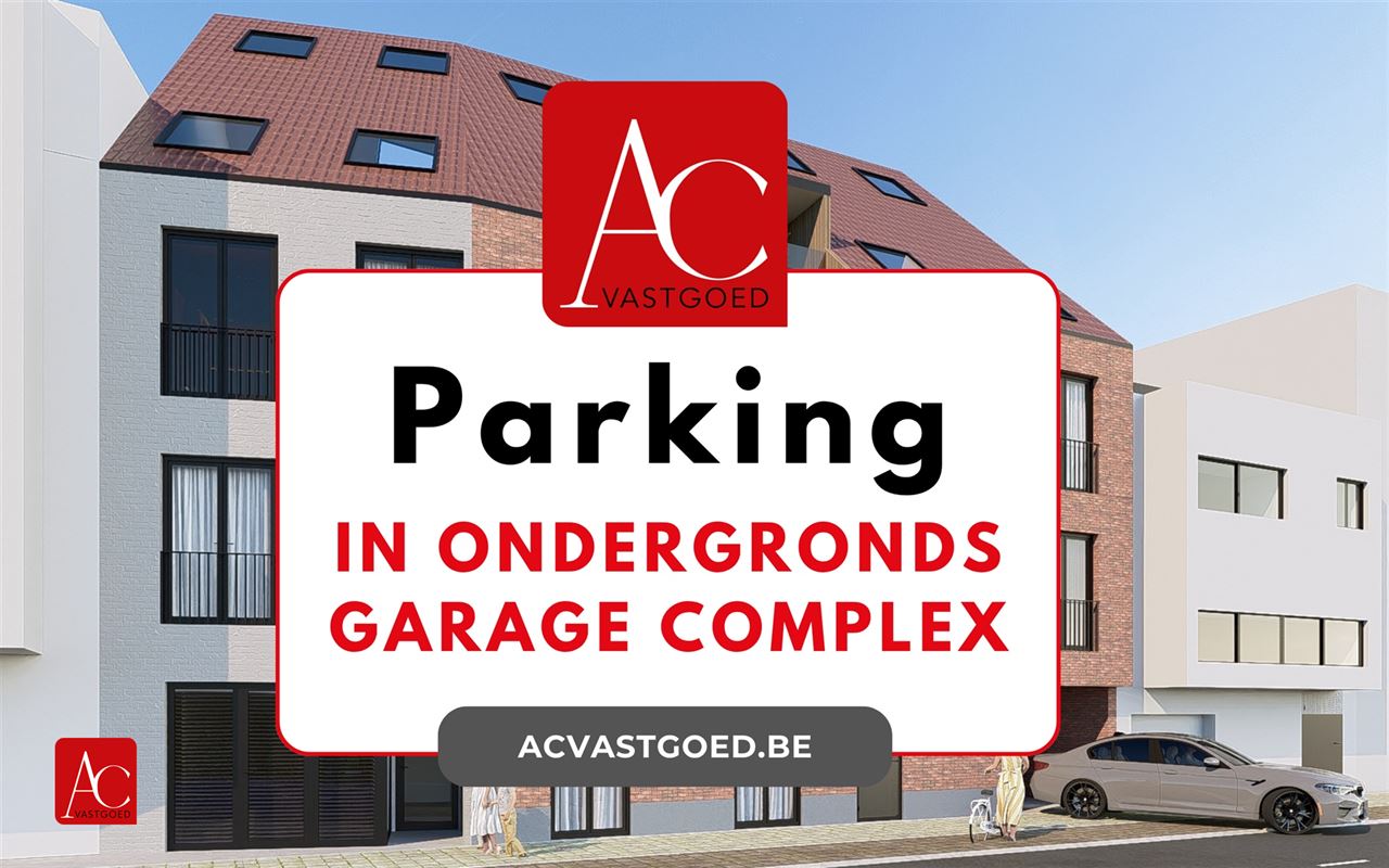Parkeerplaats in ondergronds garagecomplex