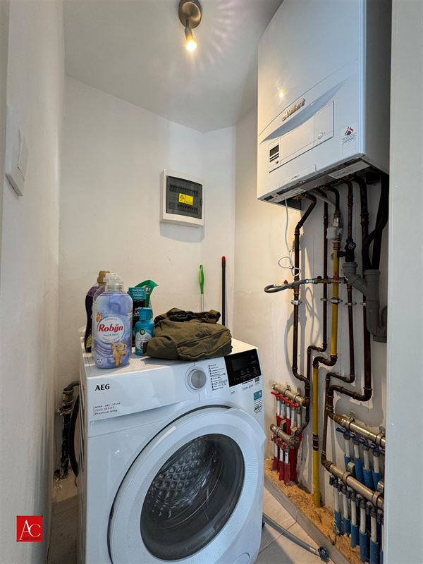 Gelijkvloers appartement met garage en 2 slaapkamers