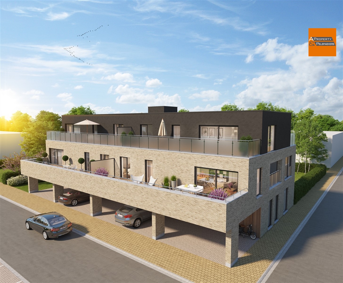 Projet immobilier : Residentie ROBUSTA à WEZEMAAL (3111) - Prix 