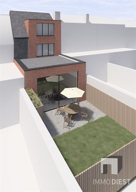 Nieuwbouwwoning in de Valleilaan te Diest