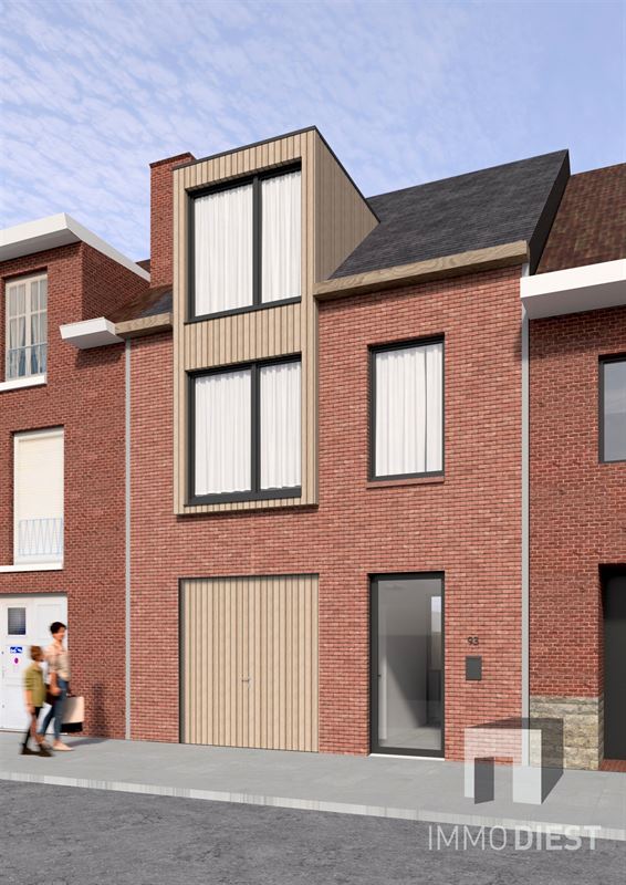 Nieuwbouwwoning in de Valleilaan te Diest