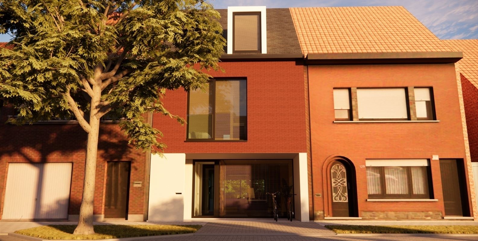 Foto 12 : Bouwgrond te 2180 EKEREN (België) - Prijs € 175.000