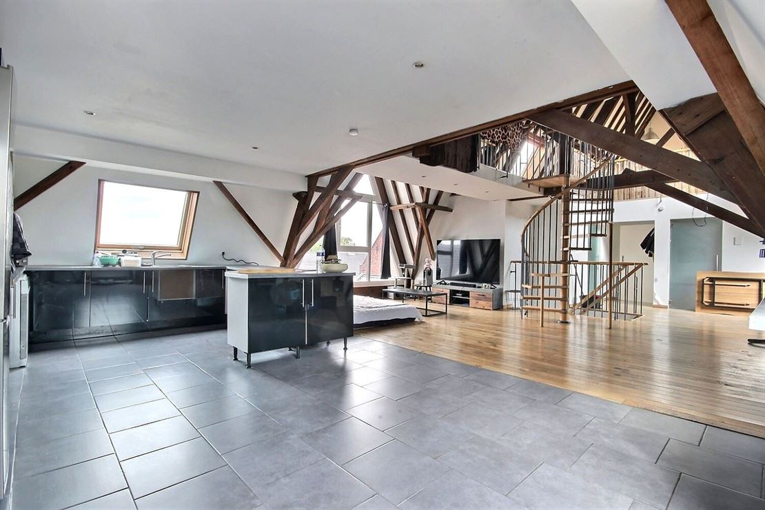 Bel appartement à l'esprit loft en duplex