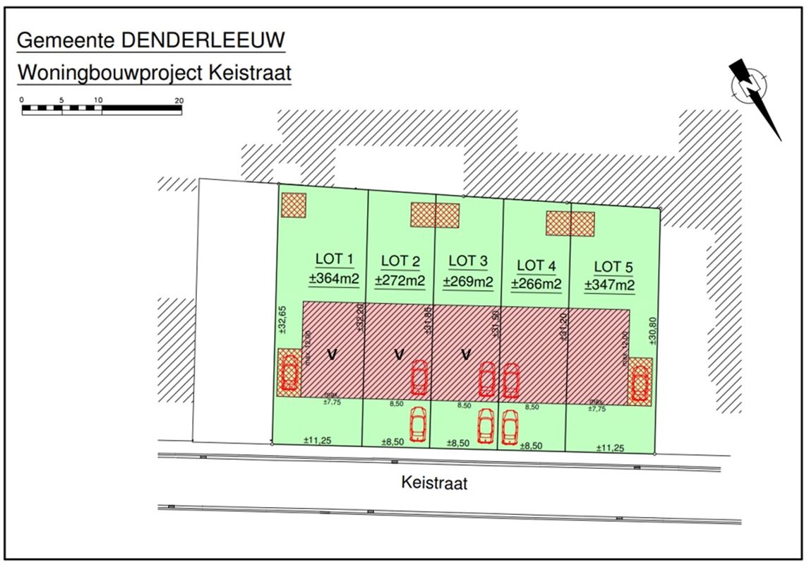 Nieuwbouw : Keistraat te DENDERLEEUW (9470) - Prijs 