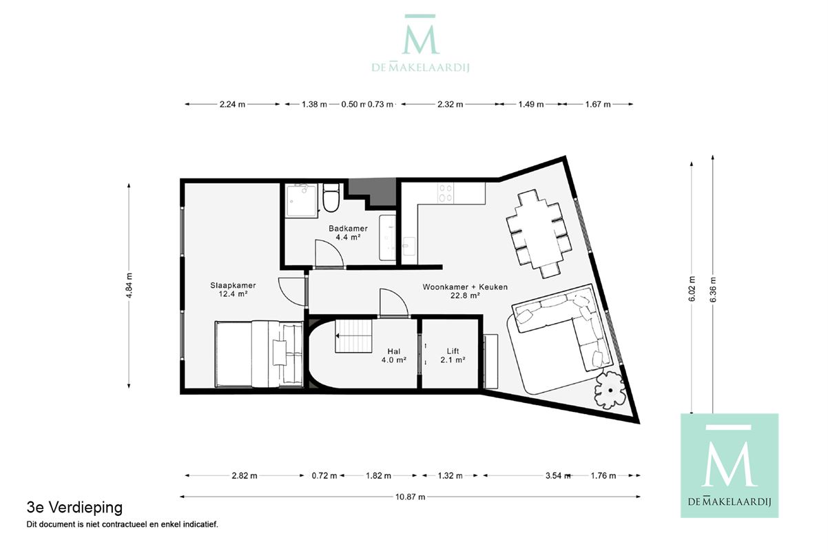 Foto 24 : Appartementsgebouw te 2800 Mechelen (België) - Prijs € 725.000