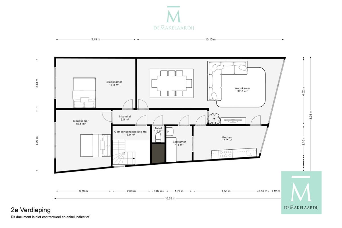 Foto 25 : Appartementsgebouw te 2800 MECHELEN (België) - Prijs € 1.200.000 Foto 25 : Appartementsgebouw te 2800 MECHELEN (België) - Prijs € 1.200.000