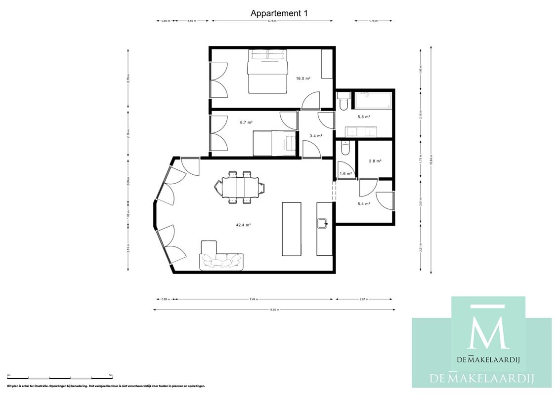 Foto 21 : Appartement te 2800 MECHELEN (België) - Prijs Prijs op aanvraag Foto 21 : Appartement te 2800 MECHELEN (België) - Prijs Prijs op aanvraag