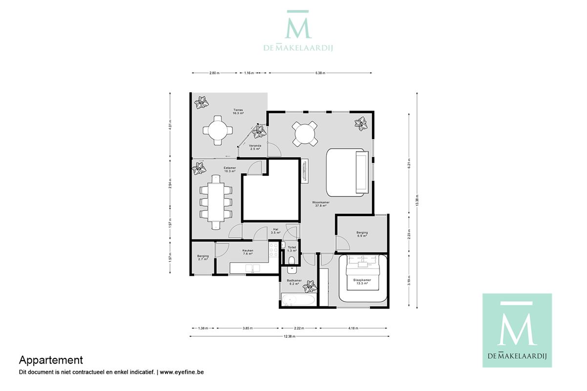 Foto 16 : Appartement te 2800 MECHELEN (België) - Prijs In optie Foto 16 : Appartement te 2800 MECHELEN (België) - Prijs In optie