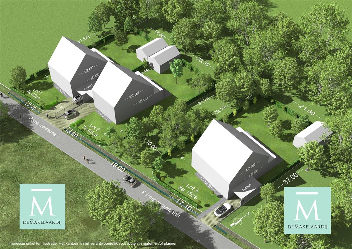 Foto 3 : Bouwgrond te 3140 KEERBERGEN (België) - Prijs € 205.000