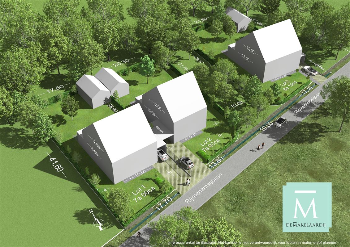 Foto 2 : Bouwgrond te 3140 KEERBERGEN (België) - Prijs € 205.000