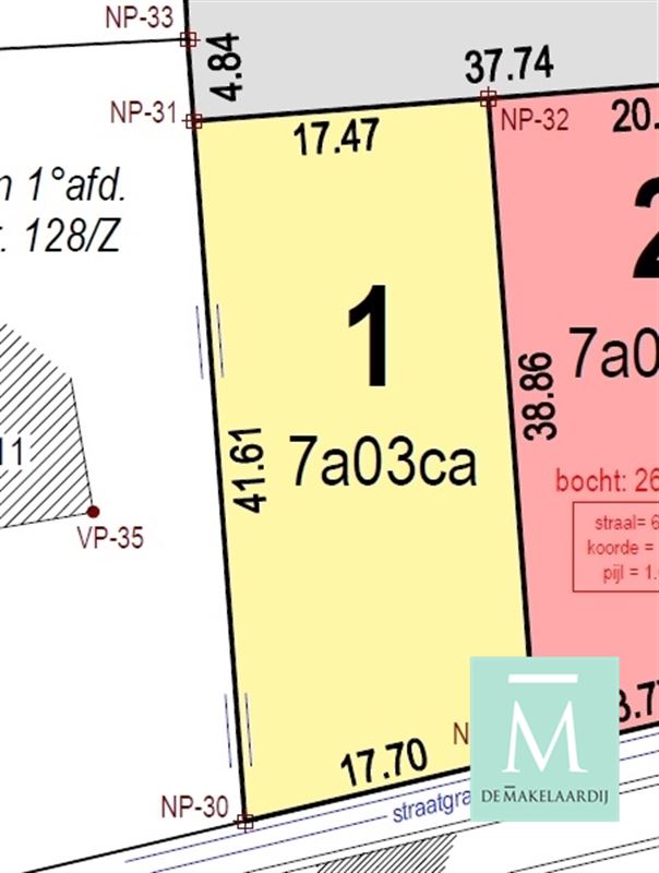 Foto 4 : Bouwgrond te 3140 KEERBERGEN (België) - Prijs € 215.000