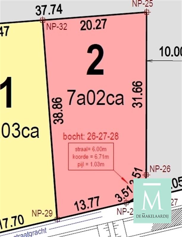 Foto 4 : Bouwgrond te 3140 KEERBERGEN (België) - Prijs € 205.000