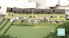 Foto 2 : Nieuwbouw Nieuwbouwproject met 24 1,2 en 3 slaapkamer appartementen te SINT-KATELIJNE-WAVER (2860) - Prijs Van € 950 tot € 1.350