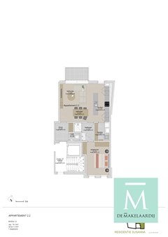 Foto 7 : Nieuwbouw Residentie Susanna te SINT-KATELIJNE-WAVER (2860) - Prijs Van &euro; 345.000 tot &euro; 550.000