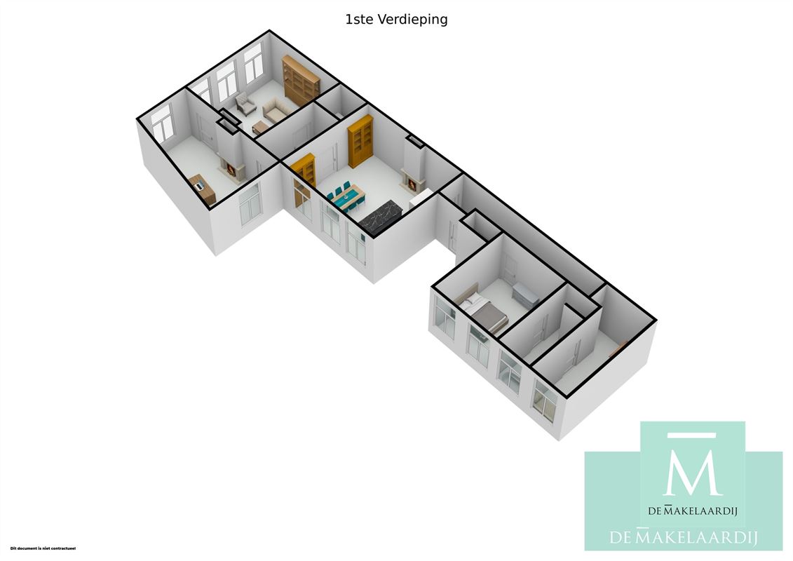 Foto 19 : Appartement te 2800 MECHELEN (België) - Prijs &euro; 1.975
