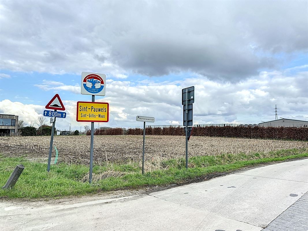 Bouwgrond voor OB van 846m². Zonder bouwverplichting!