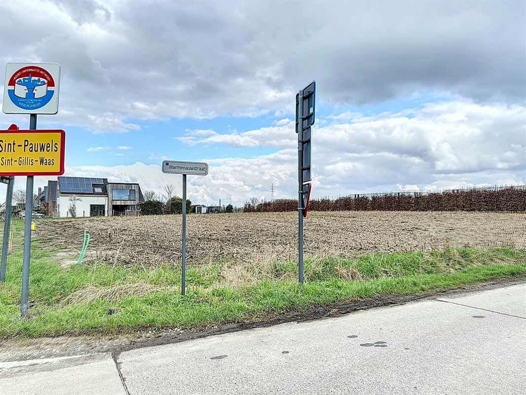 Bouwgrond voor OB van 846m². Zonder bouwverplichting!