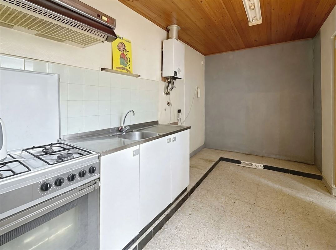 Rijwoning met potentieel op centrale locatie in Sint-Niklaas.