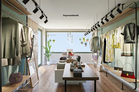 Commercieel gelijkvloers in Antwerpen centrum