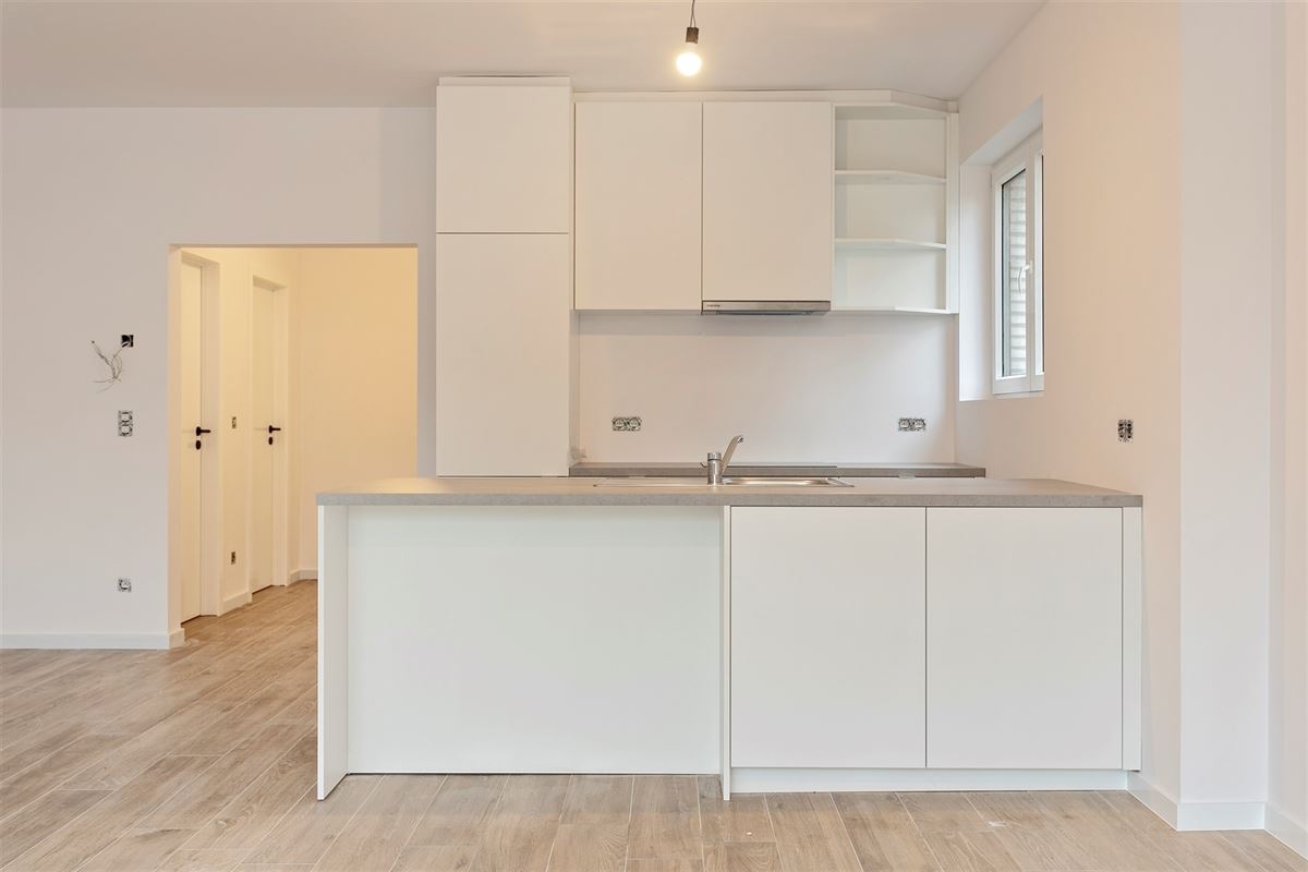 Appartement met zeer ruime leefruimte en open keuken