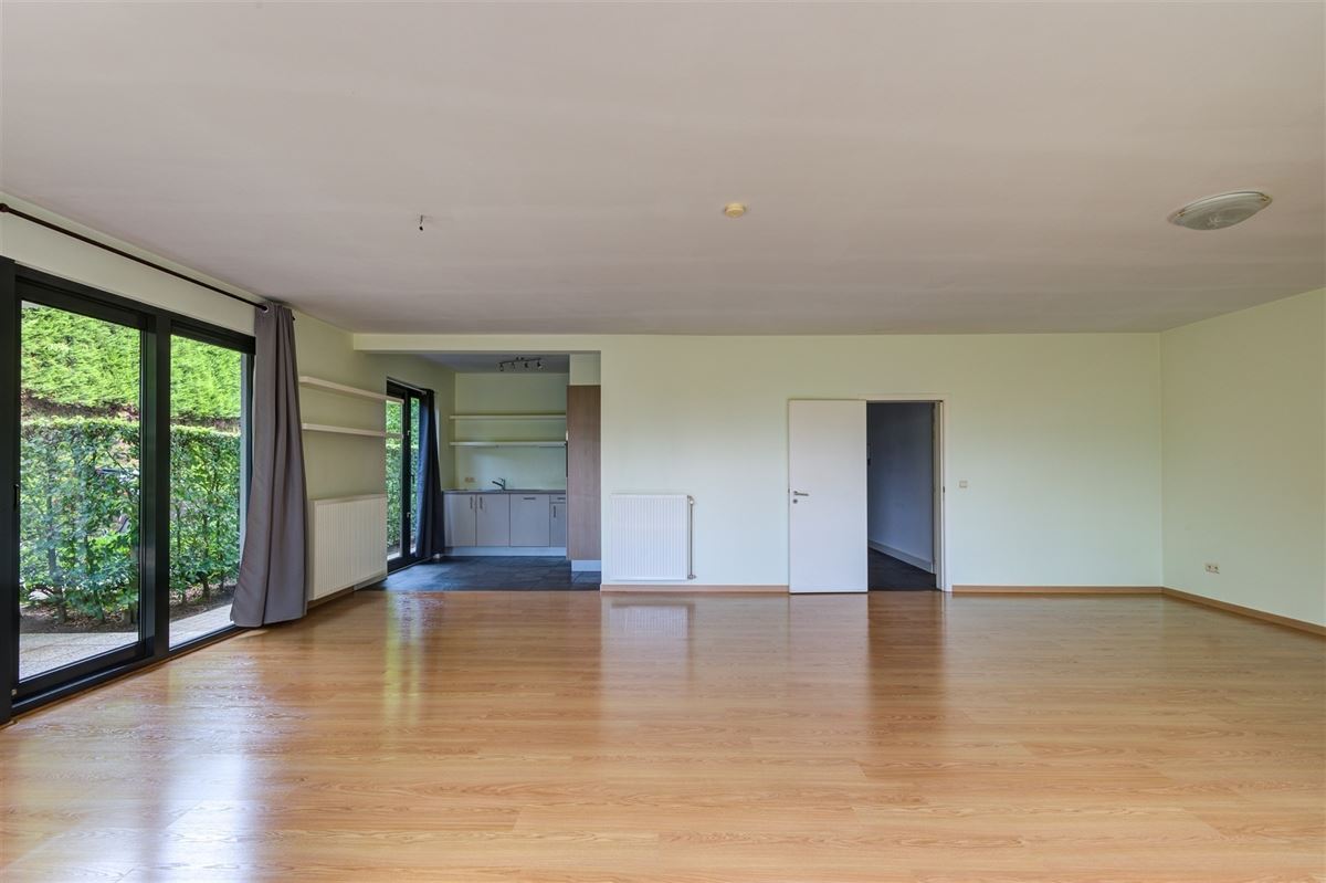Gelijkvloers appartement met een gezellig terras.