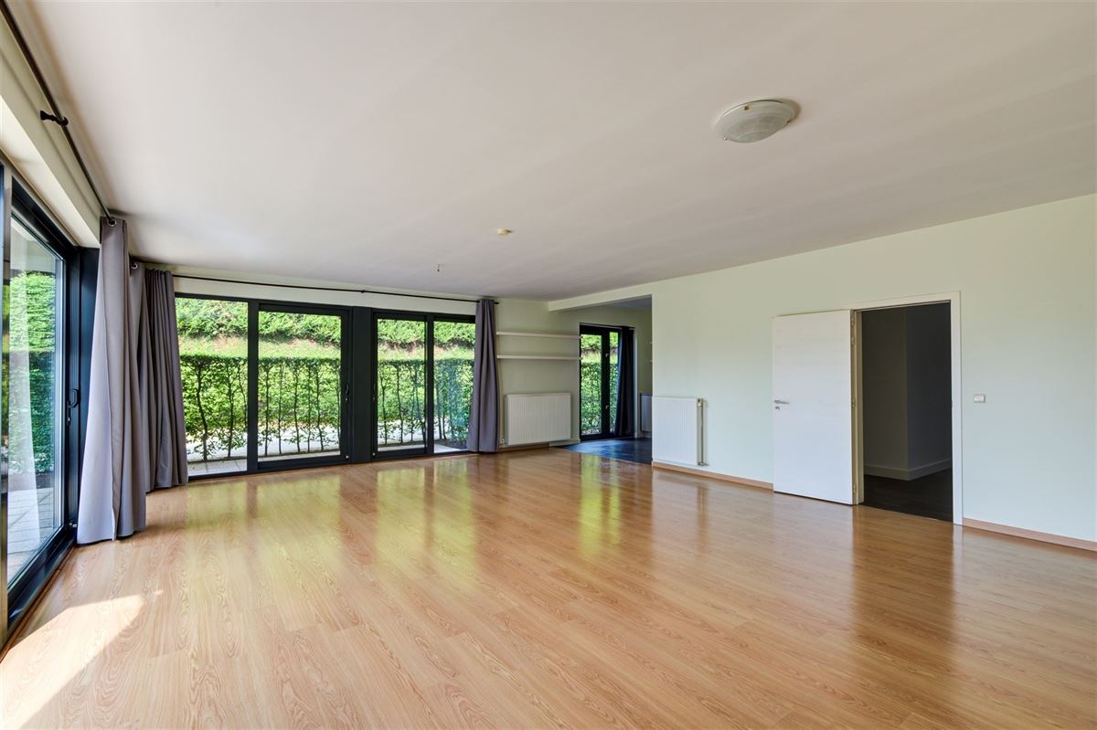 Gelijkvloers appartement met een gezellig terras.